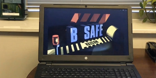 Screen capture of BSAFE training course